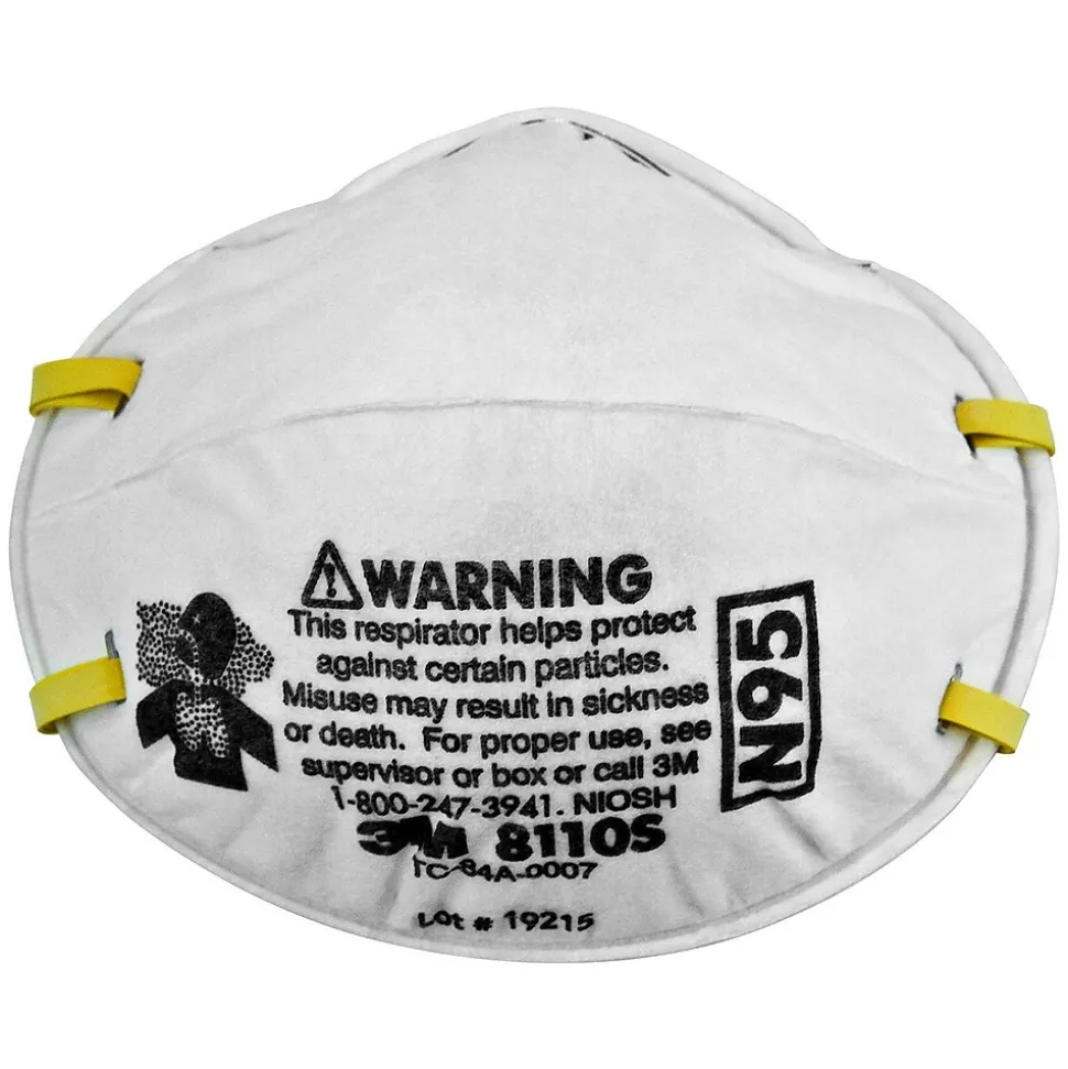 3M™ N95 Particulate Respirator, Small, Filtration grade: N95