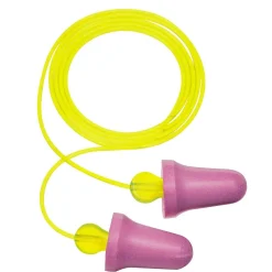 3M™ Next™ No-Touch™ Foam Plug, Corded, Purple, 29dB, 100/Box
