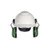 3M Occupational Health & Env Safety X-Series Cap Mount Earmuffs, Black & Green