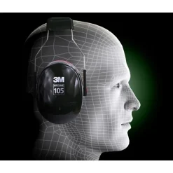 3M PELTOR Optime 105 Over-the-Head Earmuffs (H10A)