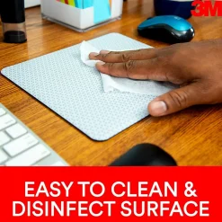 3M™ Precise™ Mouse Pad Enhances the Precision of Optical Mice, Non-Skid, Foam Back, 9
