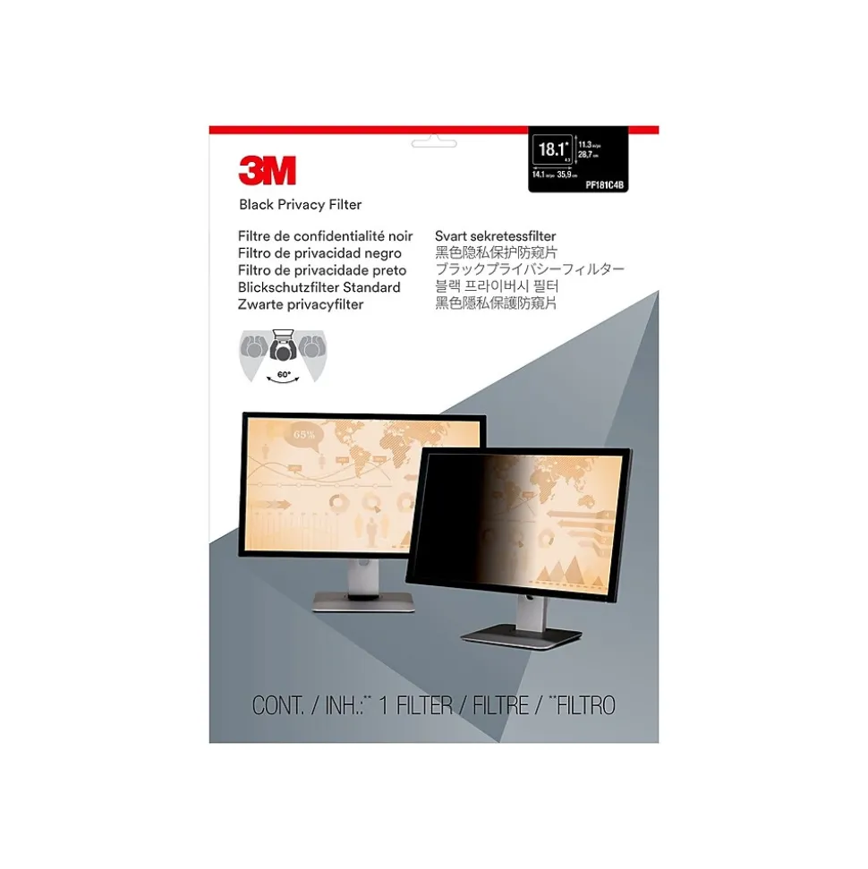 3M™ Privacy Filter for 18.1" Standard Monitor (5:4) (PF181C4B)