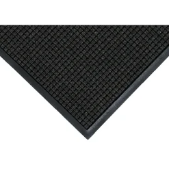 M+A Matting WaterHog Squares Classic Mat, universal cleated, 3' x 5', Charcoal (2005435070)