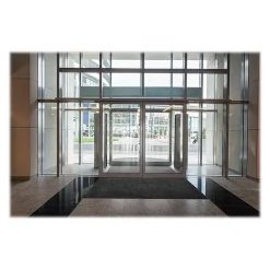 M+A Matting ColorStar Indoor Mat, 2.91' x 4.91', Solid Black (100435540)