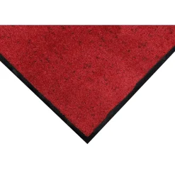 M+A Matting ColorStar Indoor Mat, 3.83' x 5.83', Red/Black (100146540)