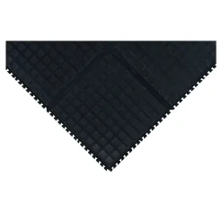 M+A Matting Hog Heaven III Comfort Anti-Fatigue Mat, 1.5' x 1.5', Black Center (447101100)