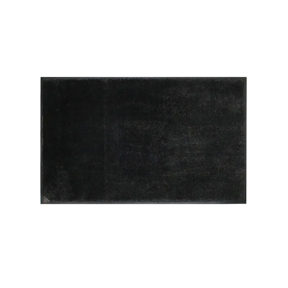M+A Matting MicroLuxx Indoor Mat, 2.92' x 4.92', Black (12016635150)