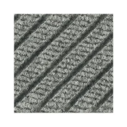 M+A Matting WaterHog Max Grand Diamond, Mat + One End, Universal Cleated, 4' x 10.5', Grey Ash (22248734105070)