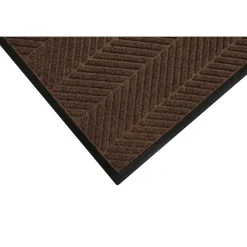 M+A Matting WaterHog Max Herringbone Classic Mat,Smooth, 2' x 3', Chestnut Brown (22407523170)