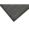 M+A Matting WaterHog Max Herringbone Classic Mat, Smooth, 3' x 10', Grey Ash (224073000000)
