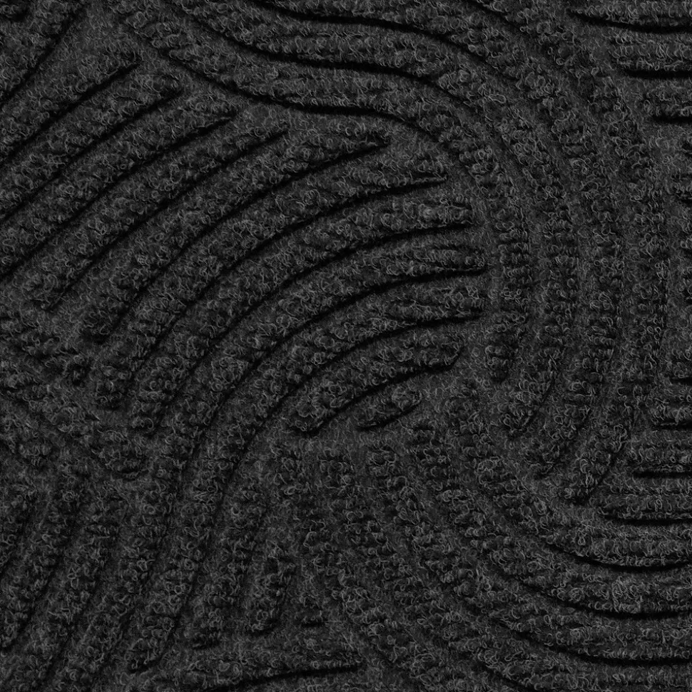 M+A Matting WaterHog Plus Indoor Mat, 3.75' x 5.83', Black Smoke (1857046090)