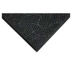 M+A Matting WaterHog Plus Indoor Mat, 5.83' x 11.83', Black Smoke (18570612090)