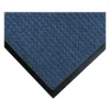 M+A Matting WaterHog Squares Classic Mat, Universal Cleated, 4' x 6', Medium Blue (2005646070)