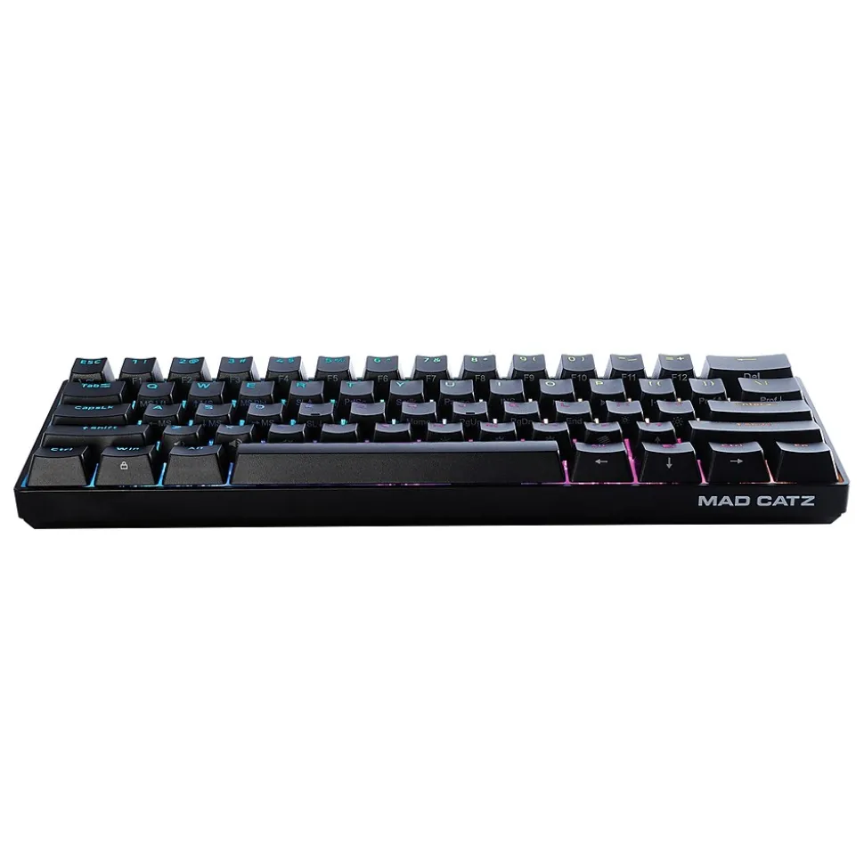 Mad Catz S.T.R.I.K.E. 6 RGB Mechanical Keyboard, Black (KS63NMUSBL000-0)