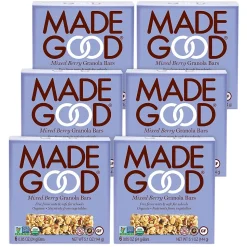 MadeGood Gluten Free Mixed Berry Granola Bar, 0.85 oz., 6 Bars/Box (307-00245)