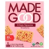 Madegood Strawberry Crispy Squares, 0.78 oz, 6/Box, 6 Boxes/Pack (307-00428)