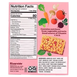 Madegood Strawberry Crispy Squares, 0.78 oz, 6/Box, 6 Boxes/Pack (307-00428)