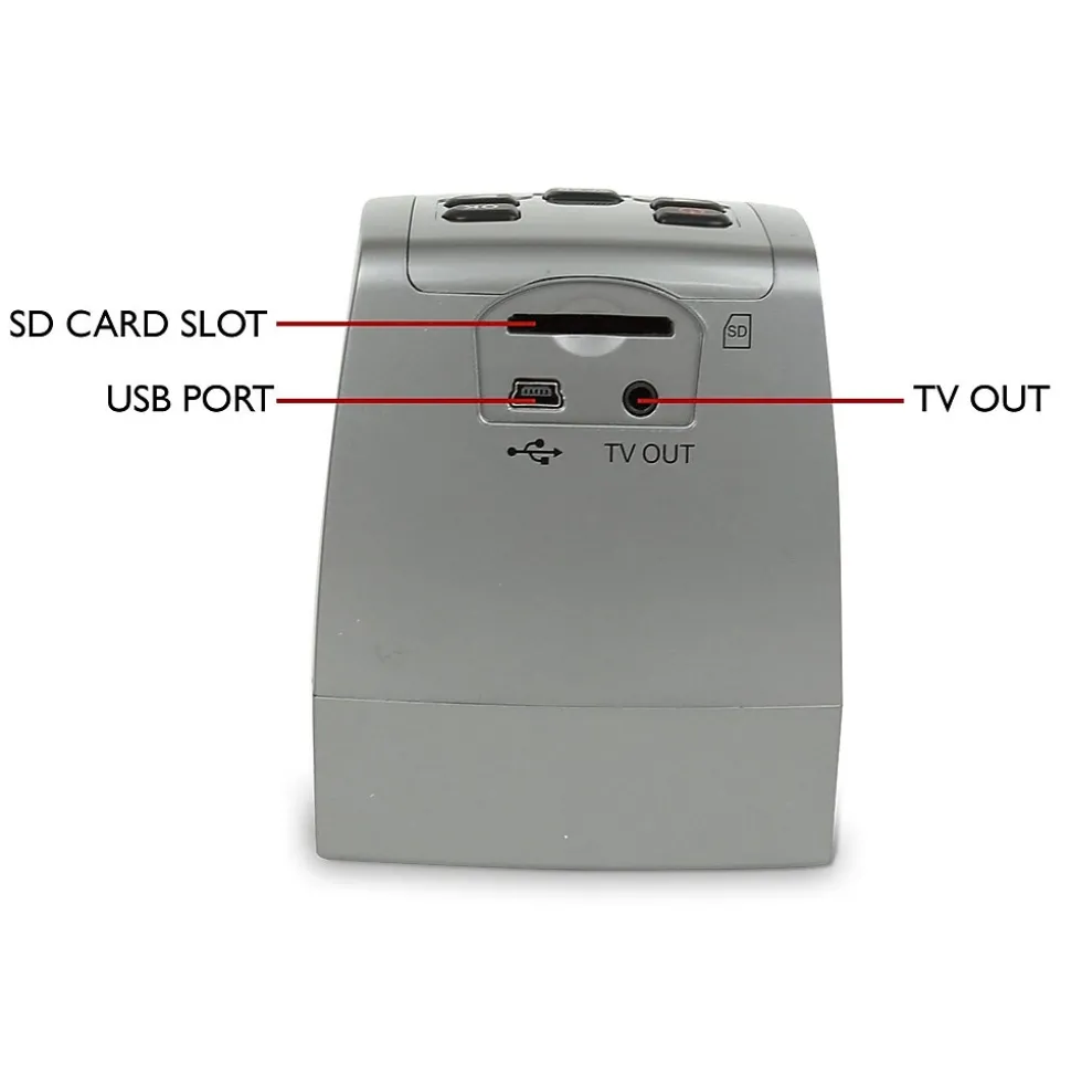 Magnasonic FS50 Portable Photo Scanner, Black