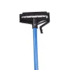 Malish Quick-Release Fiberglass Wet Mop Handle, Blue, 12/Carton (54660)