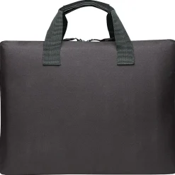Manhattan Laptop Notebook, Black Polyester (438889)