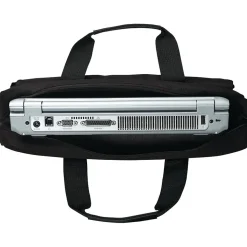 Manhattan Laptop Notebook, Black Polyester (438889)