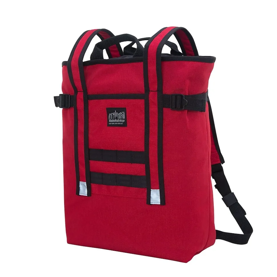 Manhattan Portage Chrystie Backpack Red (1320-BL RED)