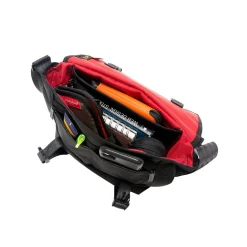 Manhattan Portage High Line Fabric Casual Messenger Bag, Black (1441-BL BLK)