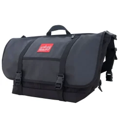 Manhattan Portage Ny Minute Messenger Bag Large Black (1625 BLK)