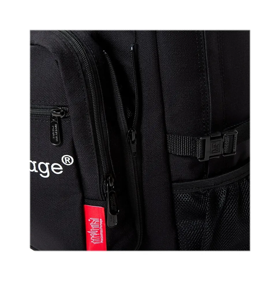 Manhattan Portage Red Label Graduate Backpack, Black (2214 BLK)