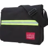 Manhattan Portage Reflective Dj Bag Medium Black (1420 BLK)