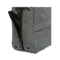 Manhattan Portage Second Avenue Fabric Water-Resistant Briefcase, Gray (1741-BL GRY)