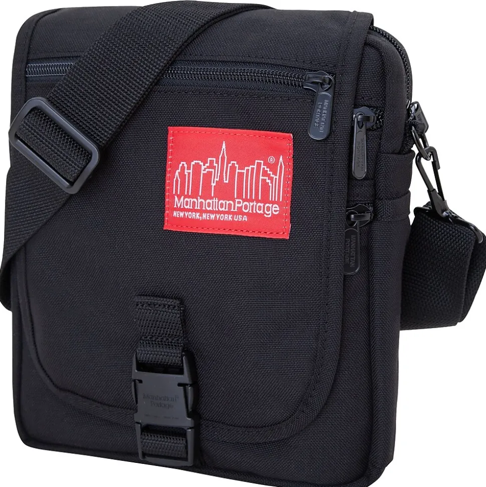 Manhattan Portage Urban Cross-Body, Black (1407 BLK)