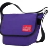 Manhattan Portage Vintage Messenger Bag Small Purple (1605V PRP)