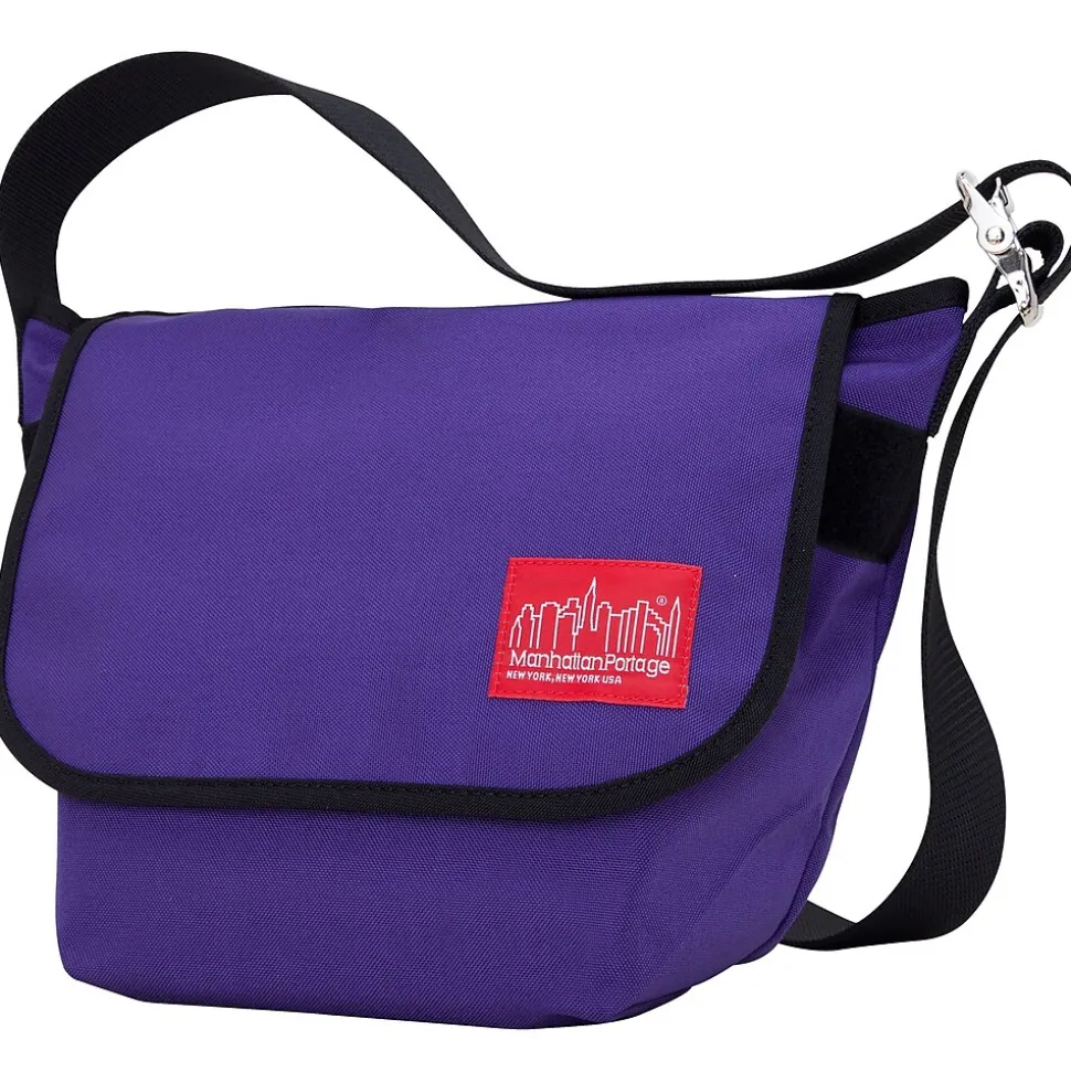 Manhattan Portage Vintage Messenger Bag Small Purple (1605V PRP)