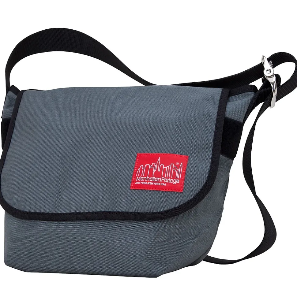 Manhattan Portage Vintage Messenger Bag Small Grey (1605V GRY)