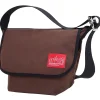Manhattan Portage Vintage Messenger Bag Small Dark Brown (1605V DBR)