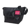 Manhattan Portage Vinyl Messenger Bag (1603-VL-2 BLK)