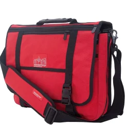 Manhattan Portage Wallstreeter with Back Zipper Red (1444Z RED)