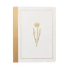 Martha Stewart Cream Flower Comp Book (MS101W)