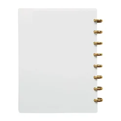 Martha Stewart Gold Vine Poly Junior Discbound Notebook (MS102G)