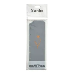 Martha Stewart Junior Discbound Bookmark Dividers, Set of 5 (MS102B)