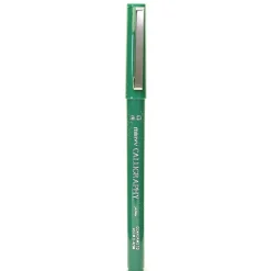 Marvy Uchida 6000 Calligraphy Pens, Green, 2.0mm Fine, 12/Pack (22133-PK12)