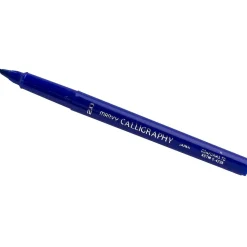 Marvy Uchida Calligraphy Pen Set, Ultra Fine, Blue Markers, 2/Pack (6504954a)