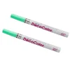 Marvy Uchida Opaque Paint Markers, Fine Tip, Peppermint Green, 2/Pack (7665903a)