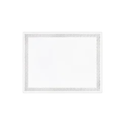 Masterpiece Studios Certificates, 8.5" x 11", Silver, 15/Pack (963027S)