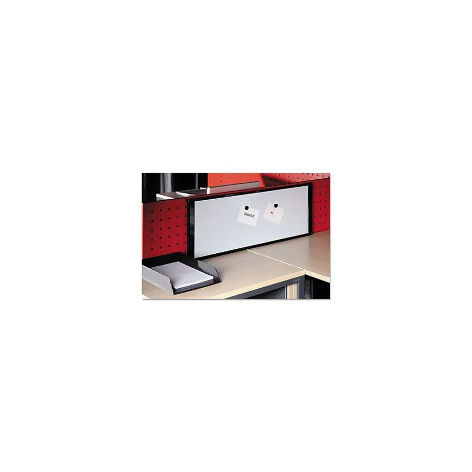 Mastervision Cubicle Workstation Steel Dry-Erase Whiteboard, Aluminum Frame, 3' x 2' (MA16007705)