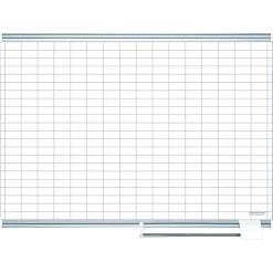 MasterVision Enamel Dry-Erase Whiteboard, Aluminum Frame, 6' x 4' (CR1230830A)