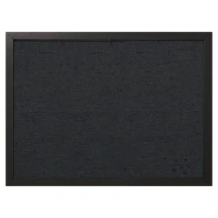 MasterVision Fabric Bulletin Board, Black Frame, 1.5' x 2' (FB0471168)