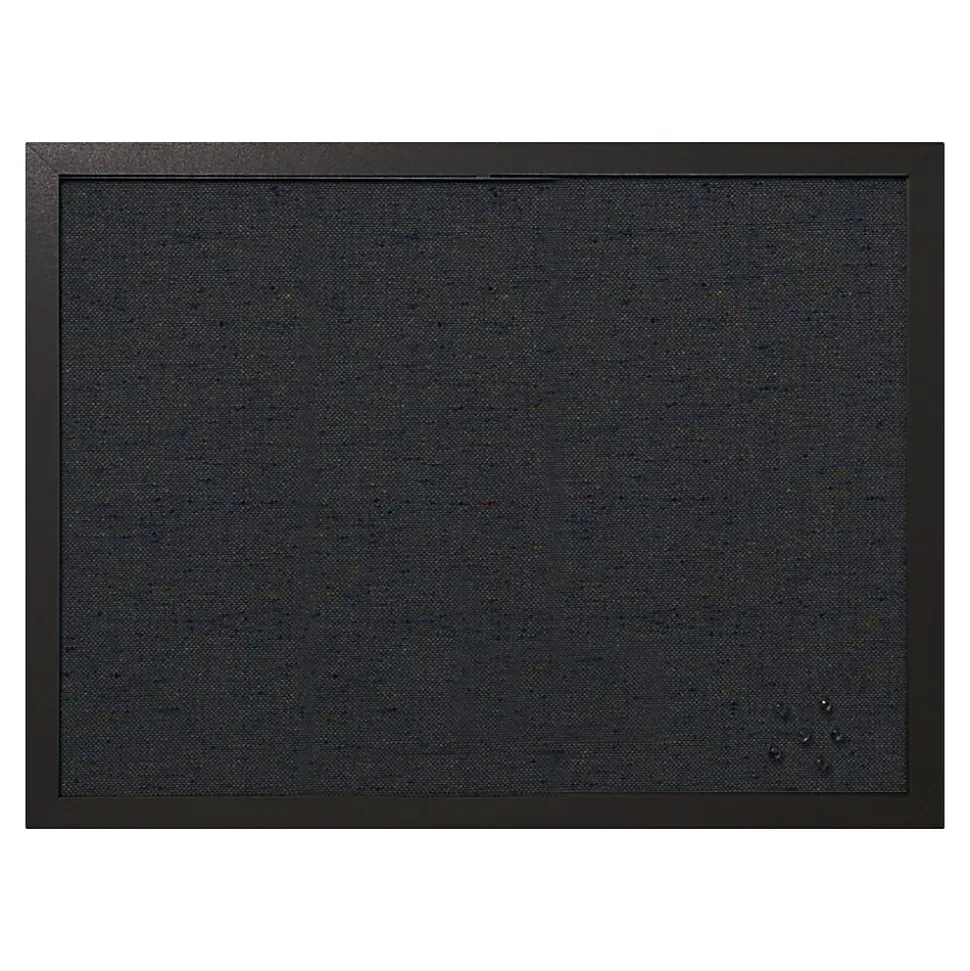 MasterVision Fabric Bulletin Board, Black Frame, 1.5' x 2' (FB0471168)