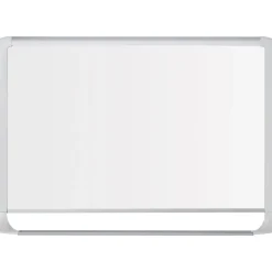 MasterVision® Gold Ultra™ 48" x 96" x 7/10" Steel Magnetic Dry Erase Boards, White (MVI210205)